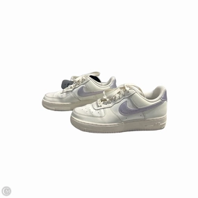 Shoes Sneakers By Nike In Purple & White, Size: 8 Spring Bounce Tensile Weave Upper