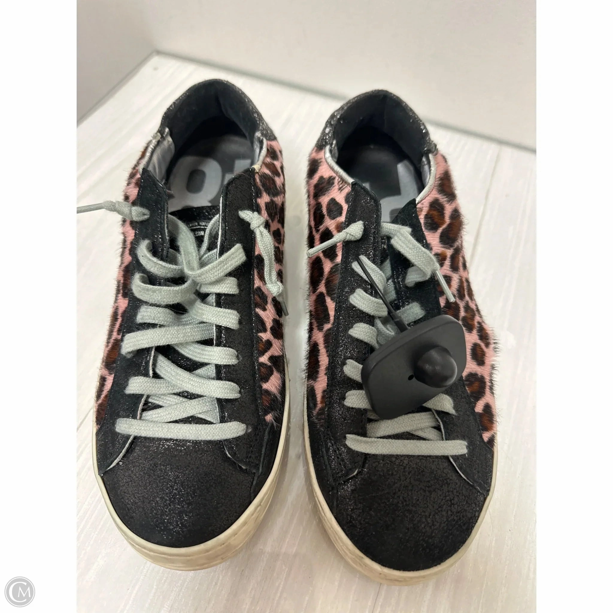 Shoes Sneakers By P448 In Animal Print, Size: 6.5 Synthetic Overlay