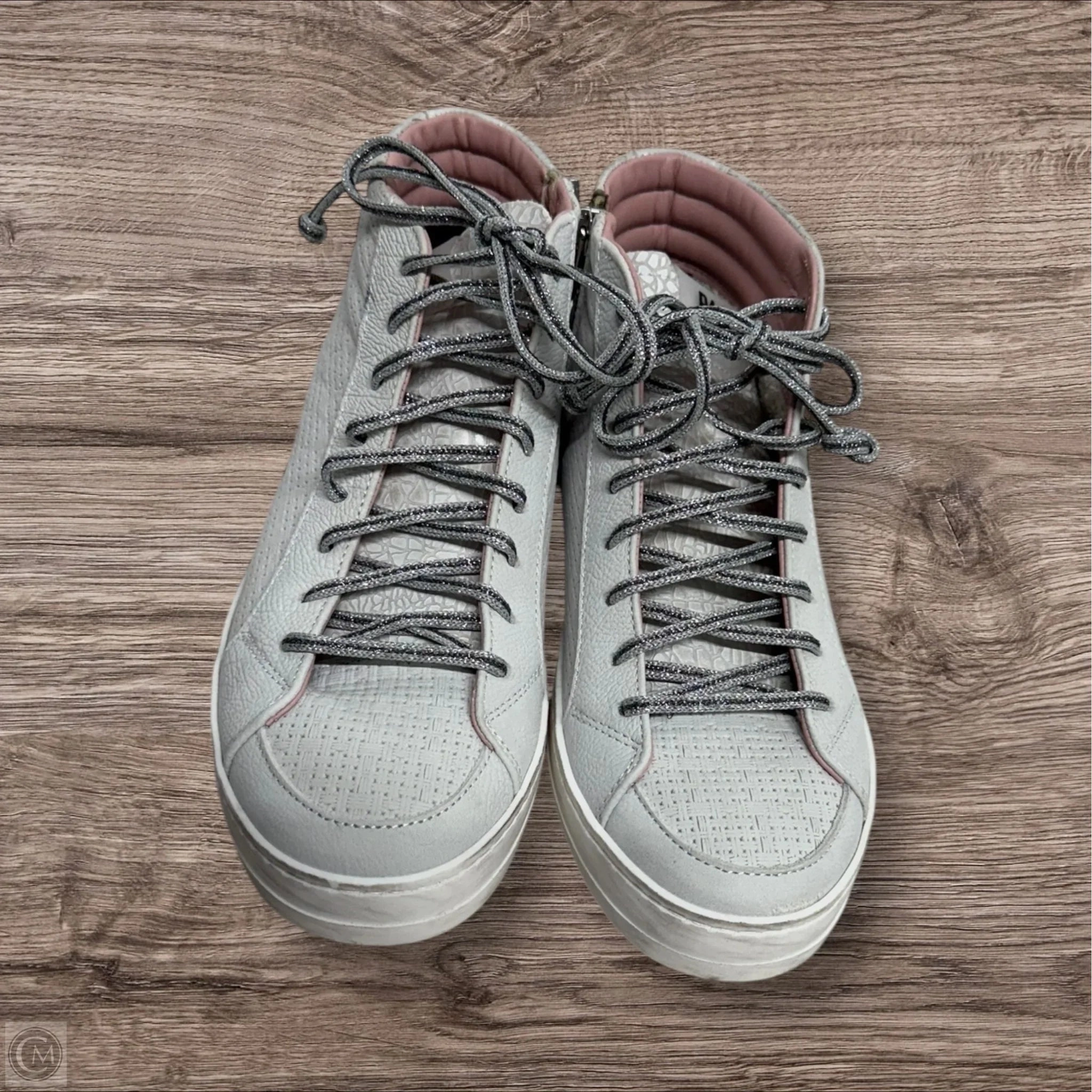 Shoes Sneakers By P448 In Grey, Size: 6.5 No Rub Quality