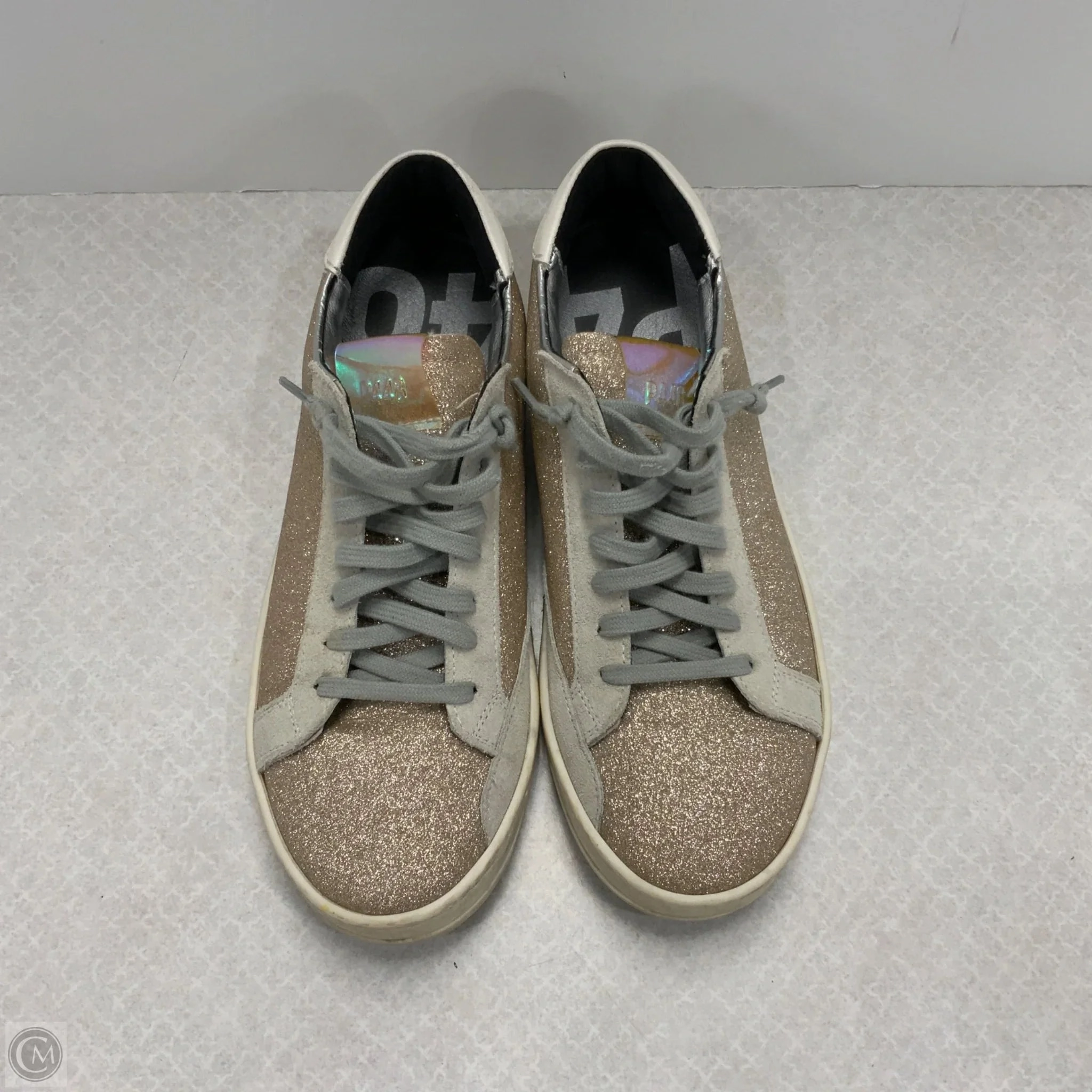 Shoes Sneakers By P448 In Tan, Size: 6.5 Shock-absorbent look