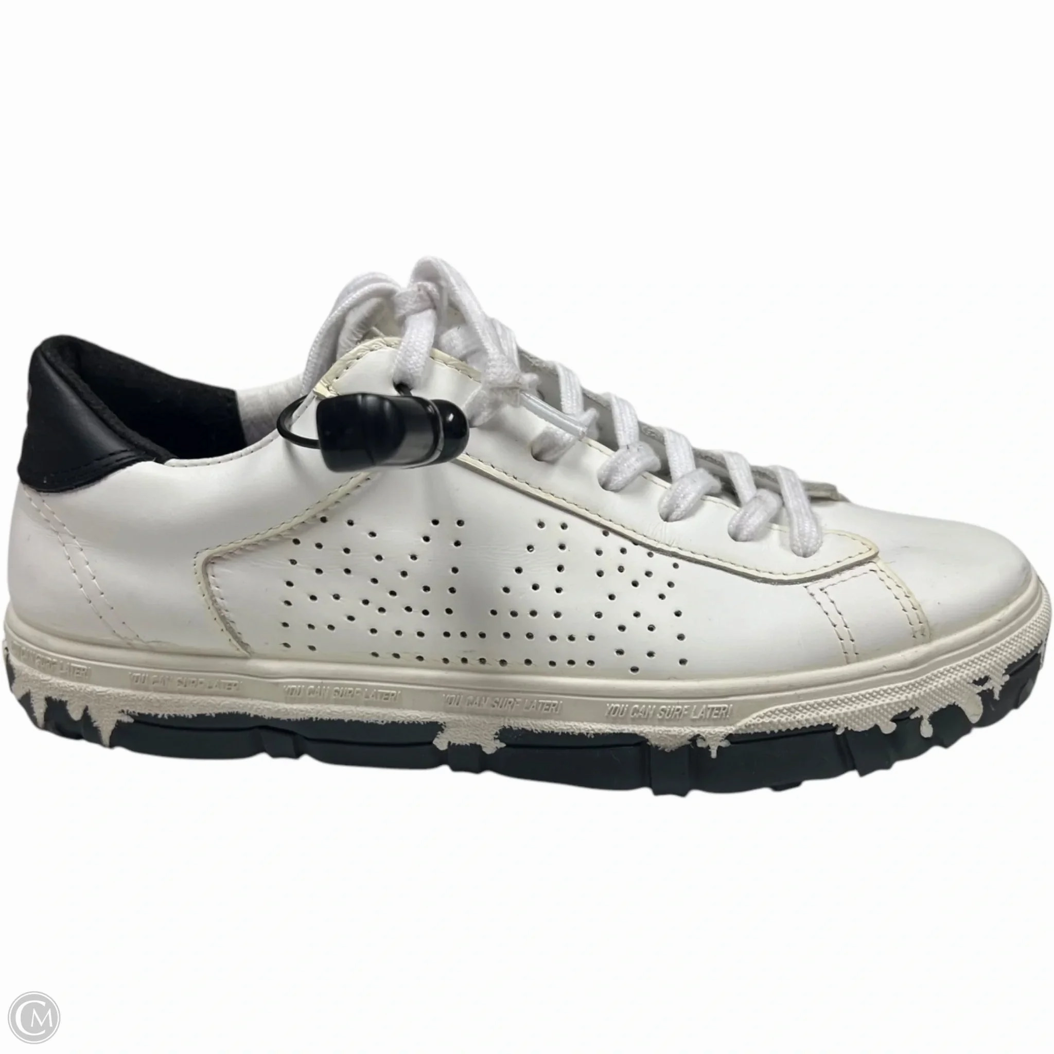 Adjustable Strap Shoes Sneakers By P448 In White, Size: 5