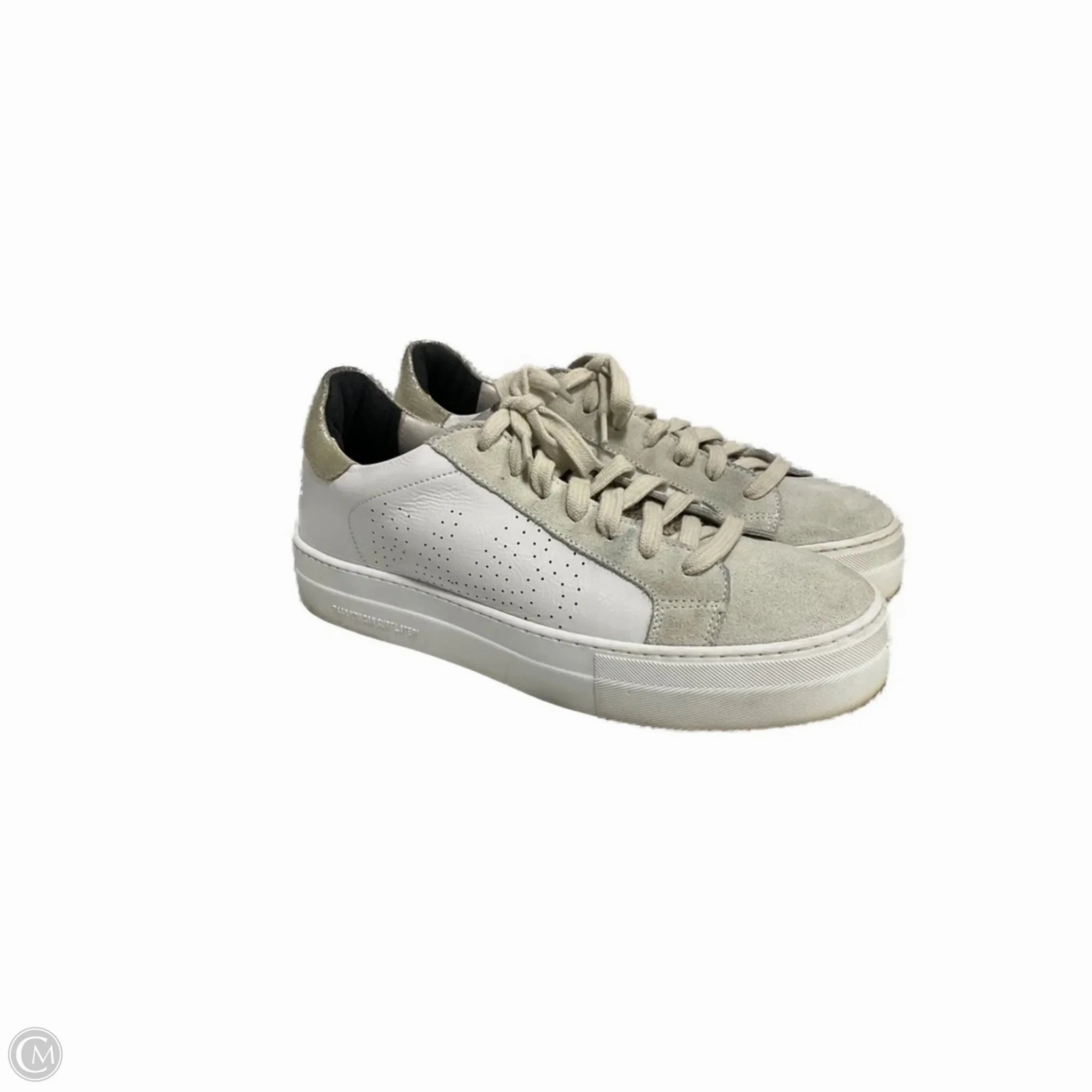 Aramid Fiber Reinforcement Quiet Step Shoes Sneakers By P448 In White, Size: 6.5