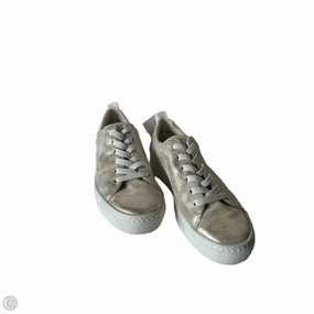 Shoes Sneakers By Paul Green In Gold & White, Size: 7 Non slip grip