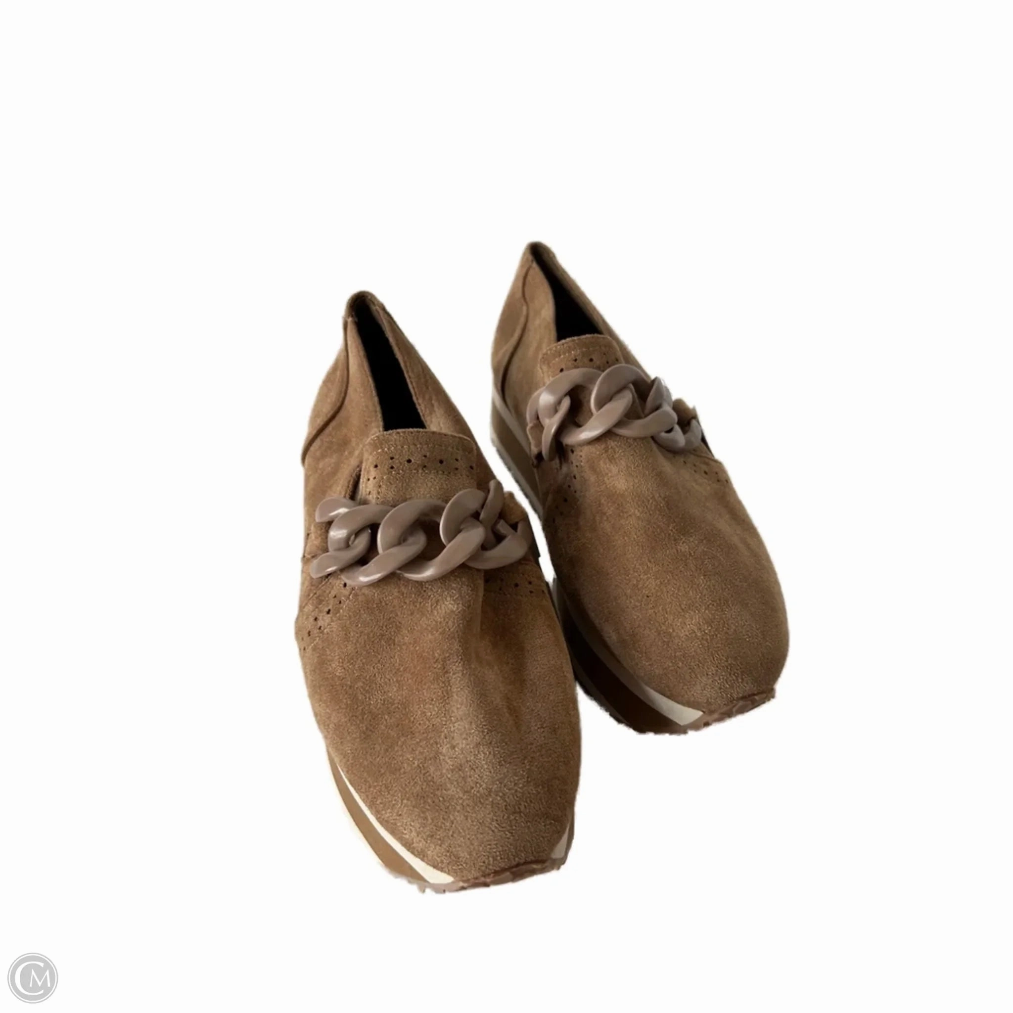 Durability cool tones Shoes Sneakers By Pierre Dumas In Tan, Size: 9