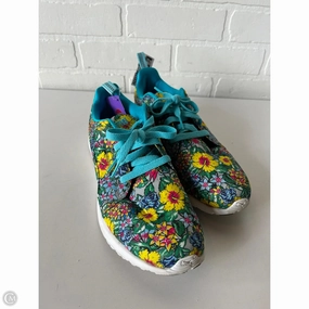 Shoes Sneakers By Puma In Blue & Yellow, Size: 10 Ultra Soft Lining