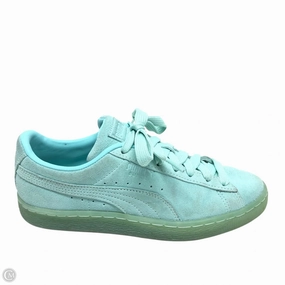 Casual Daylight Style Shoes Sneakers By Puma In Blue, Size: 7.5