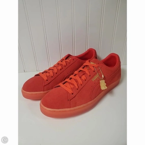 Shoes Sneakers By Puma In Red, Size: 10 LightweightDesign Gusseted Tongue