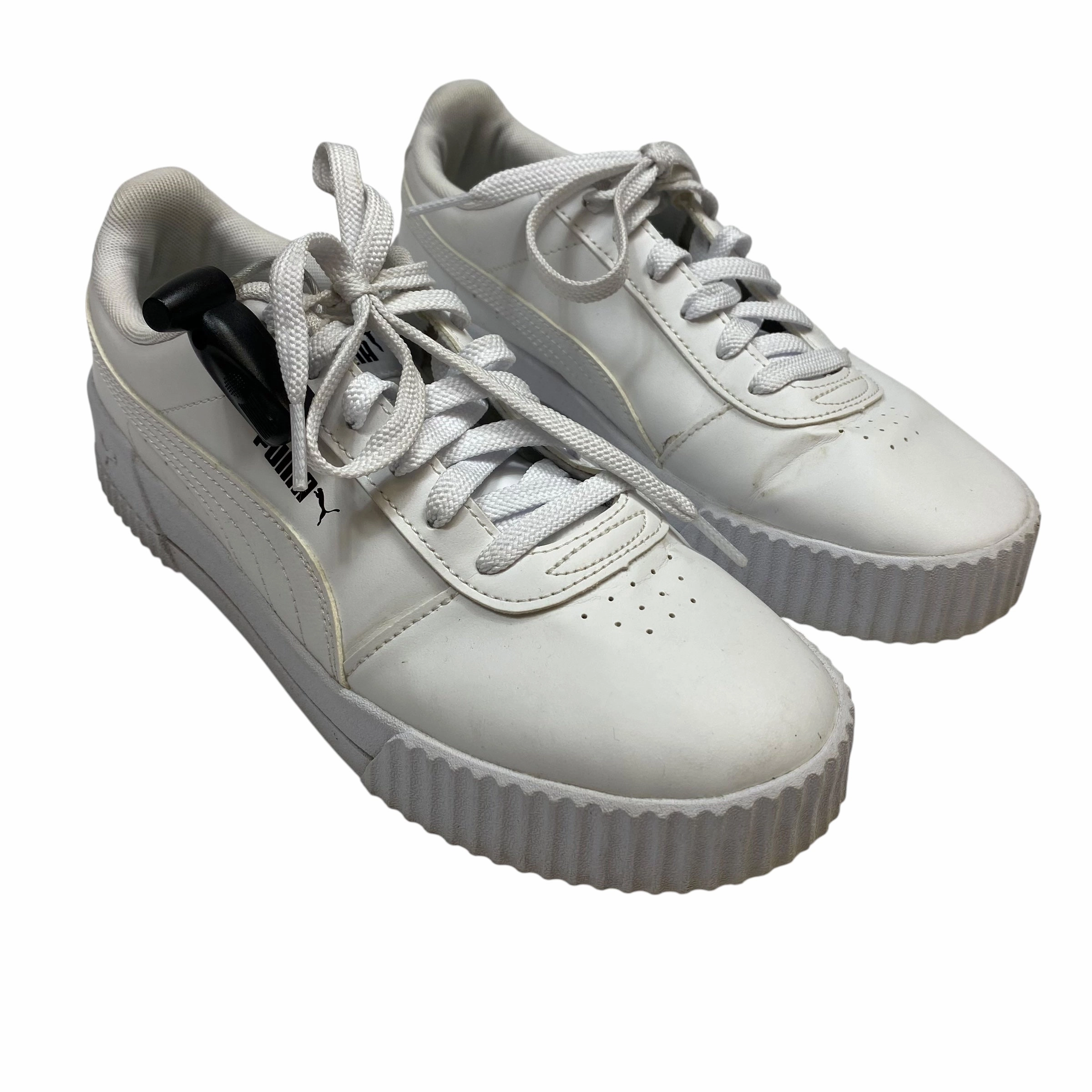 Light Reflective Shoes Sneakers By Puma In White, Size:8.5
