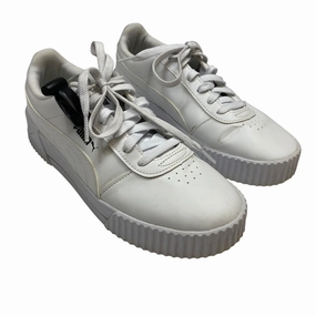 Light Reflective Shoes Sneakers By Puma In White, Size:8.5