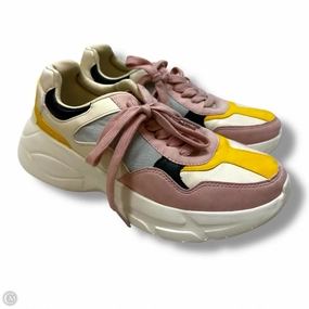 Foam Midsole Walk Safe Shoes Sneakers By Qupid In Multi-colored, Size: 8