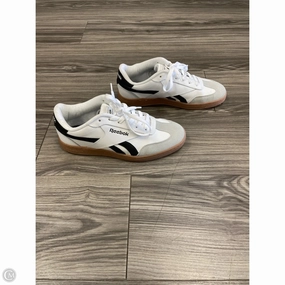 Unisex Friendly Design Ankle Stability Shoes Sneakers By Reebok In Grey & White, Size: 9