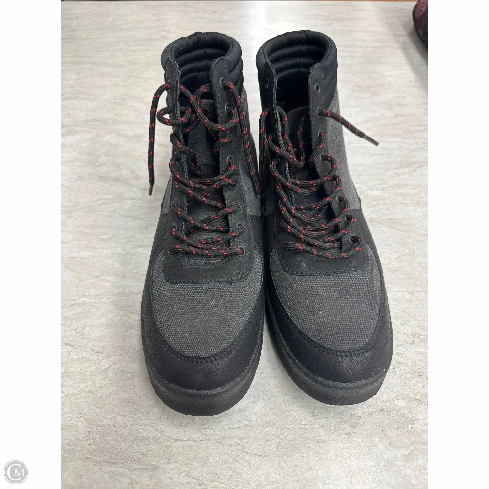 Shoes Sneakers By Rocket Dogs In Black & Grey, Size: 11 Abrasion Resistant Toe Caps Zero Break In Design
