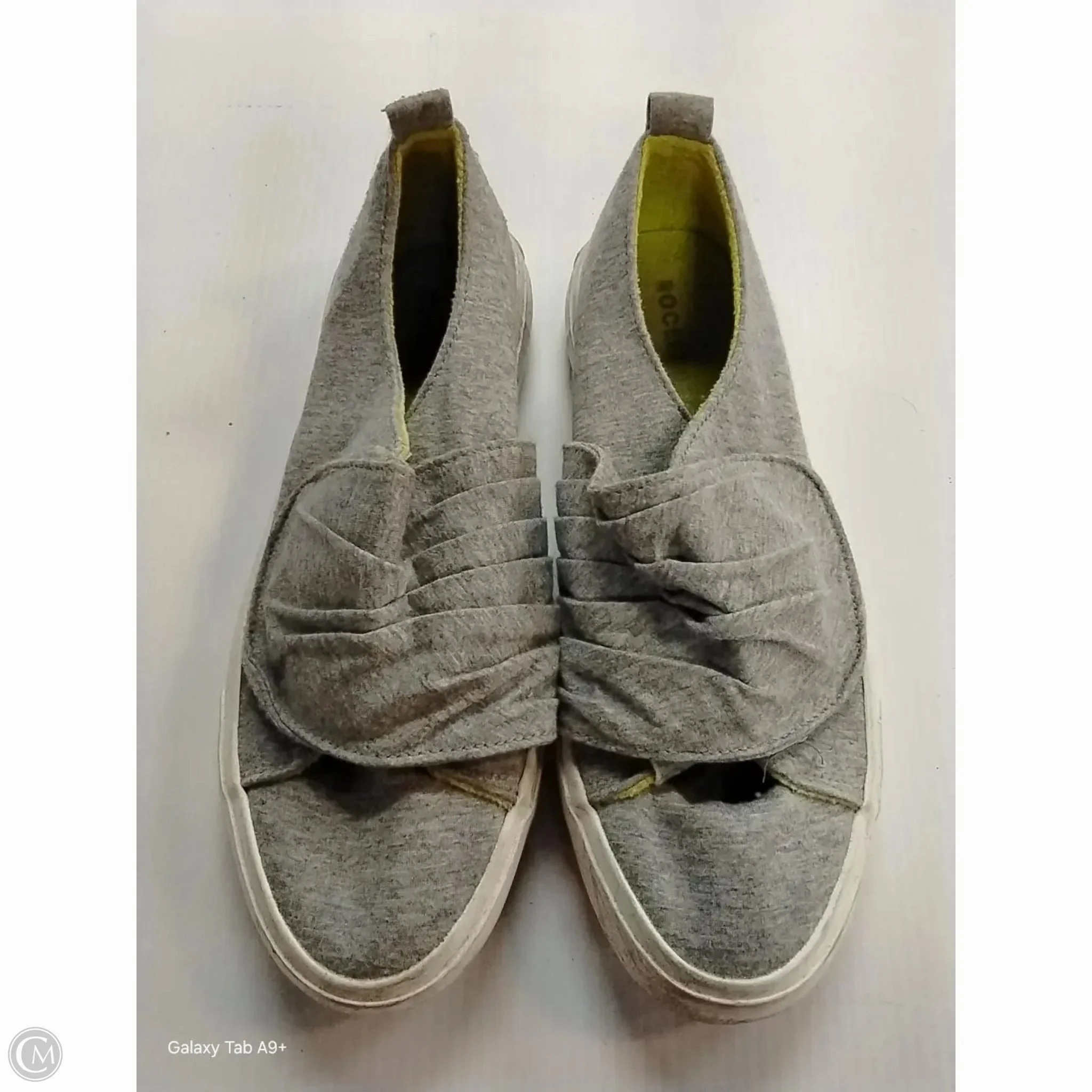 Shoes Sneakers By Rocket Dogs In Grey, Size: 8.5 Torsional Rigidity Plate Versatile Silhouette