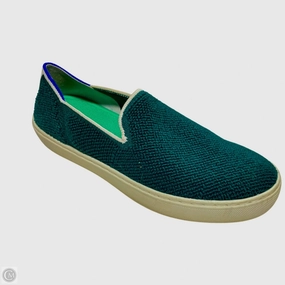 Shoes Sneakers By Rothys In Green & White, Size: 7 Balance Walk Neutral Cushioning Profile
