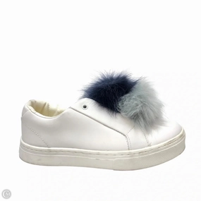 Foot Style Shoes Sneakers By Sam Edelman In Blue & White, Size: 6.5