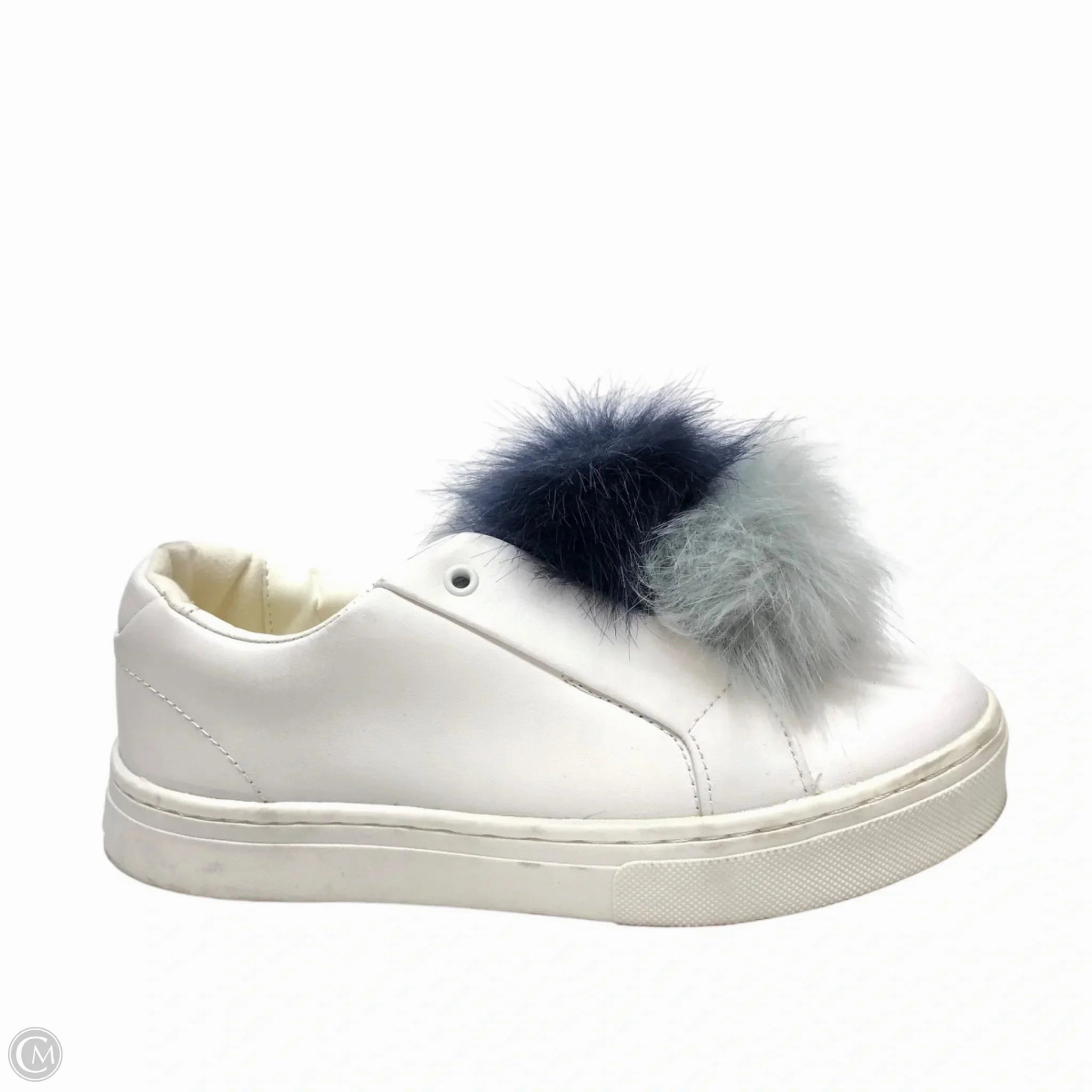 Foot Style Shoes Sneakers By Sam Edelman In Blue & White, Size: 6.5