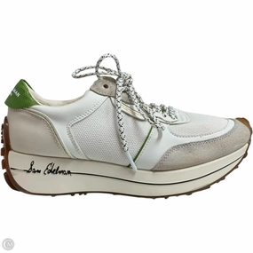 Shoes Sneakers By Sam Edelman In Cream & Green, Size: 8 Track Day