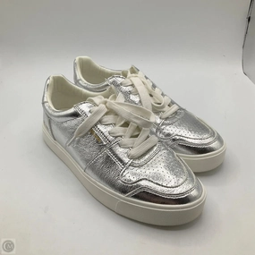 Shoes Sneakers By Sam Edelman In Silver, Size: 6.5 Soft Collar Lining Durable Support