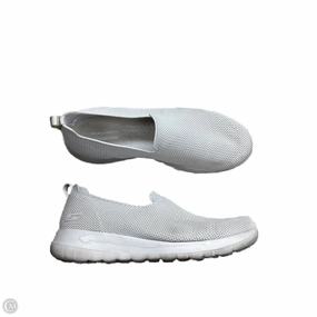 perforated Shoes Sneakers By Skechers In Beige, Size: 8.5