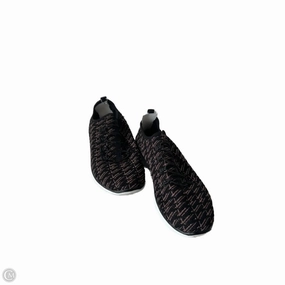ScratchResistant Adaptive Lacing Harness Shoes Sneakers By Skechers In Black & Pink, Size: 8.5