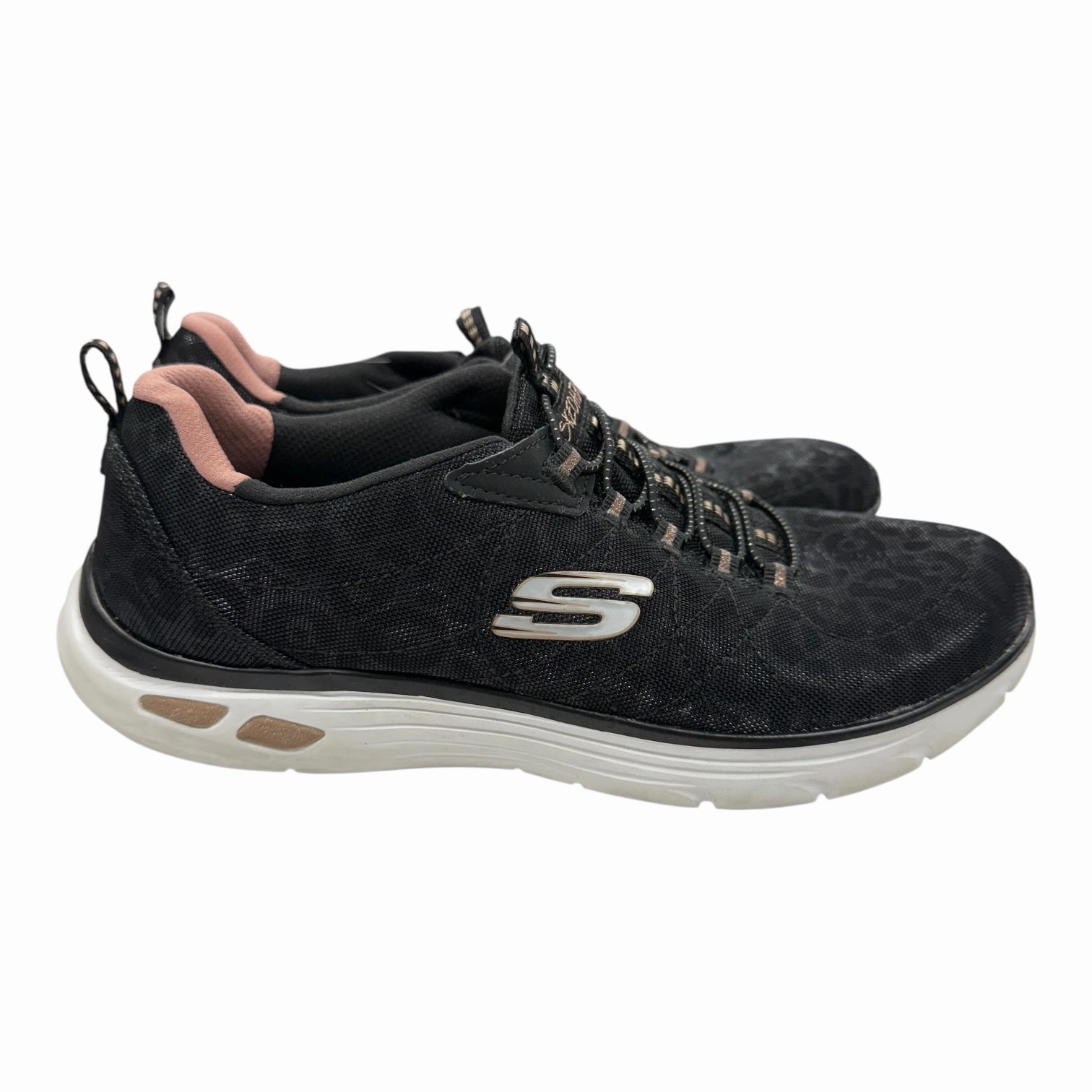 Shoes Sneakers By Skechers In Black, Size:7.5 Classic Base Shock Edge