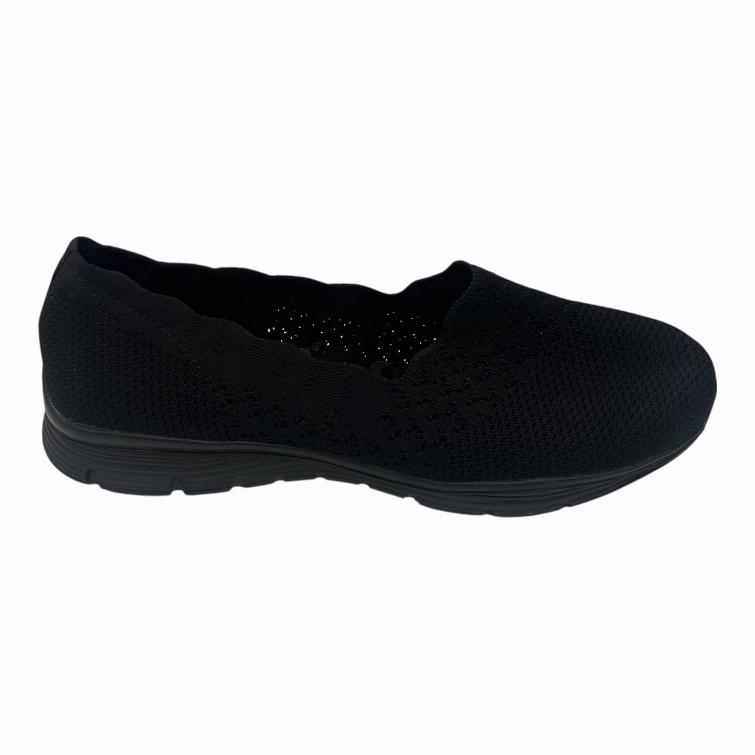 Shoes Sneakers By Skechers In Black, Size:9 All-Weather Comfort Double Stitched