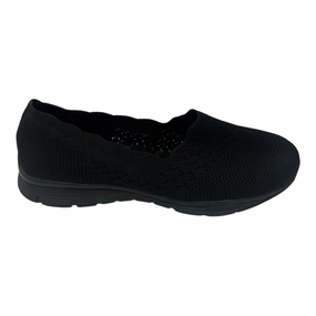 Shoes Sneakers By Skechers In Black, Size:9 All-Weather Comfort Double Stitched