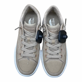 Stretch Gusset Shoes Sneakers By Skechers In Brown, Size:7
