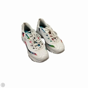 EVA foam Neutral Stride Shoes Sneakers By Skechers In Rainbow Print, Size: 7.5