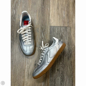 Air Circulation System Quiet Walk Shoes Sneakers By Skechers In Silver, Size: 8.5