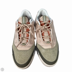 Support System Iconic wear Shoes Sneakers By Sorel In Cream & Green, Size: 9