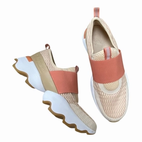 Walk Ease Abrasion Resistant Upper Shoes Sneakers By Sorel In Peach, Size: 7