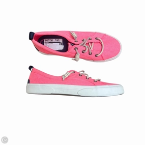 Shoes Sneakers By Sperry In Pink, Size: 8.5 Traction Enhanced Pattern