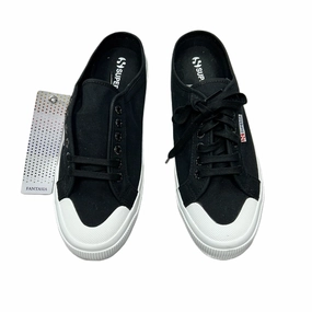 Shoes Sneakers By Superga In Black & White, Size: 11 Airflow Optimization