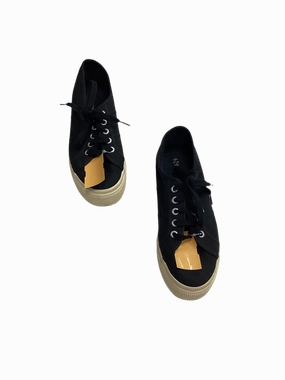 High-performance piece Shoes Sneakers By Superga In Black, Size:7.5
