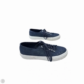 Action Fit Removable Insole Shoes Sneakers By Superga In Blue Denim, Size: 8