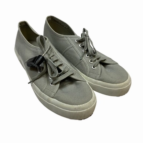 Shoes Sneakers By Superga In Grey, Size:8 Heat Dissipating Design Collapsible Heel Design