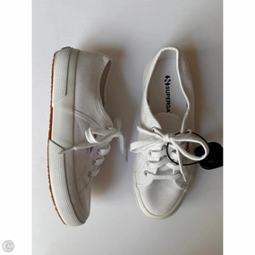 Shoes Sneakers By Superga In White, Size: 7.5 Hydrophobic Materials