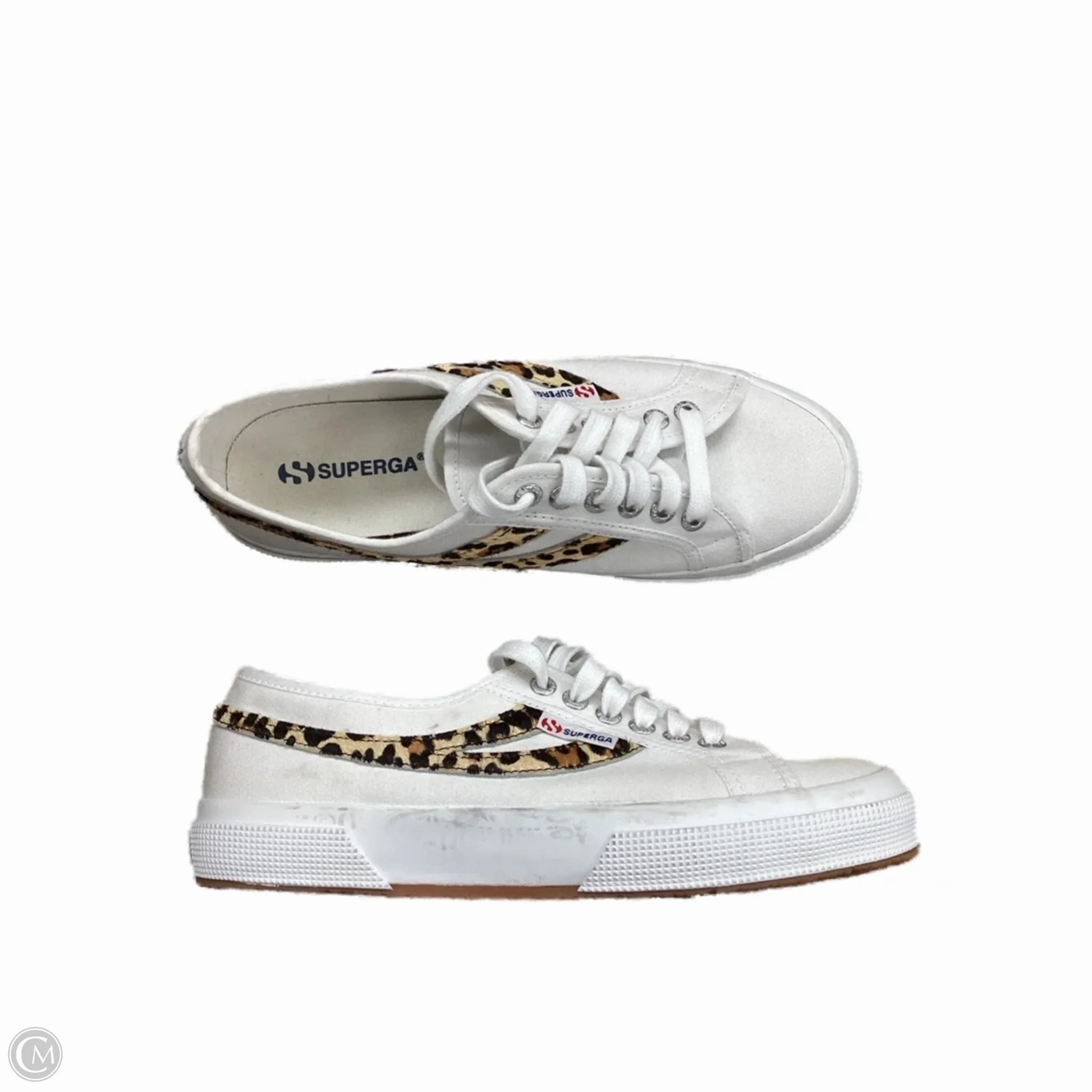 Supportive Traction Shoes Sneakers By Superga In White, Size: 7.5