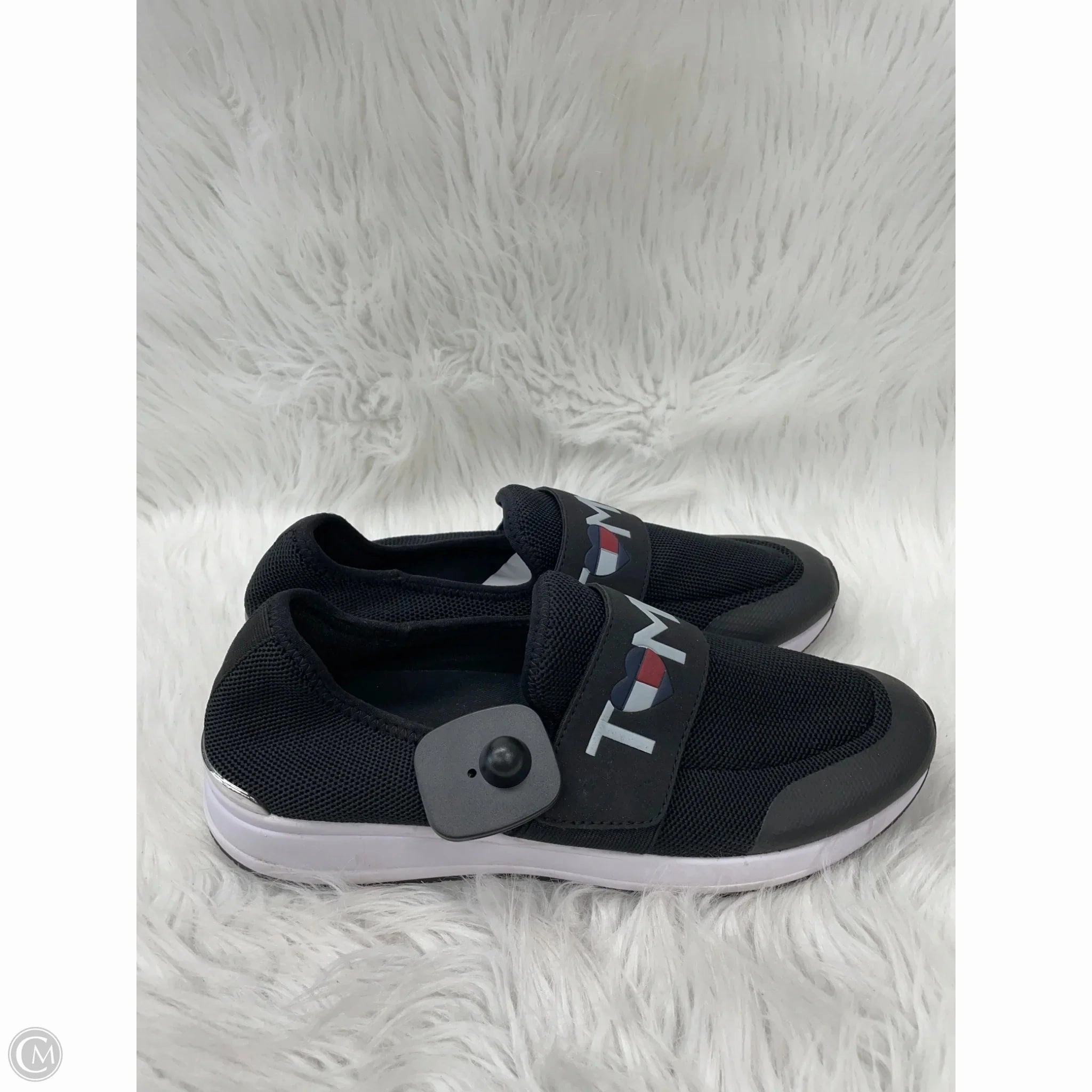 Shoes Sneakers By Tommy Hilfiger In Black, Size: 10 Tread Pattern