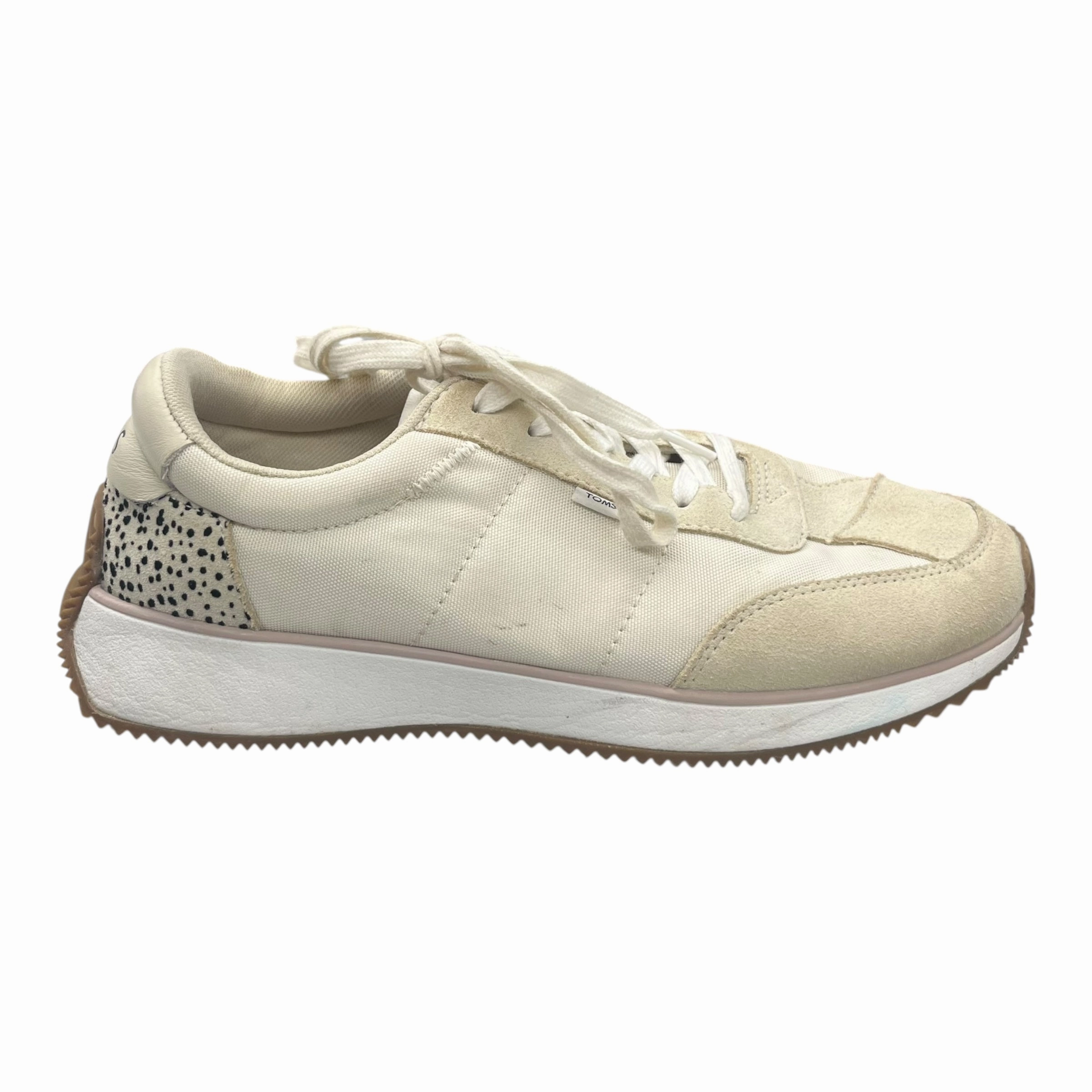 Shoes Sneakers By Toms In Cream, Size:9 Minimalist Style