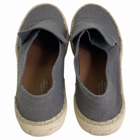 All-weather lining Shoes Sneakers By Toms In Grey, Size:9.5