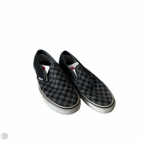 Comfort Midsole Abrasion Proof Stitching Shoes Sneakers By Vans In Black & Grey, Size: 11