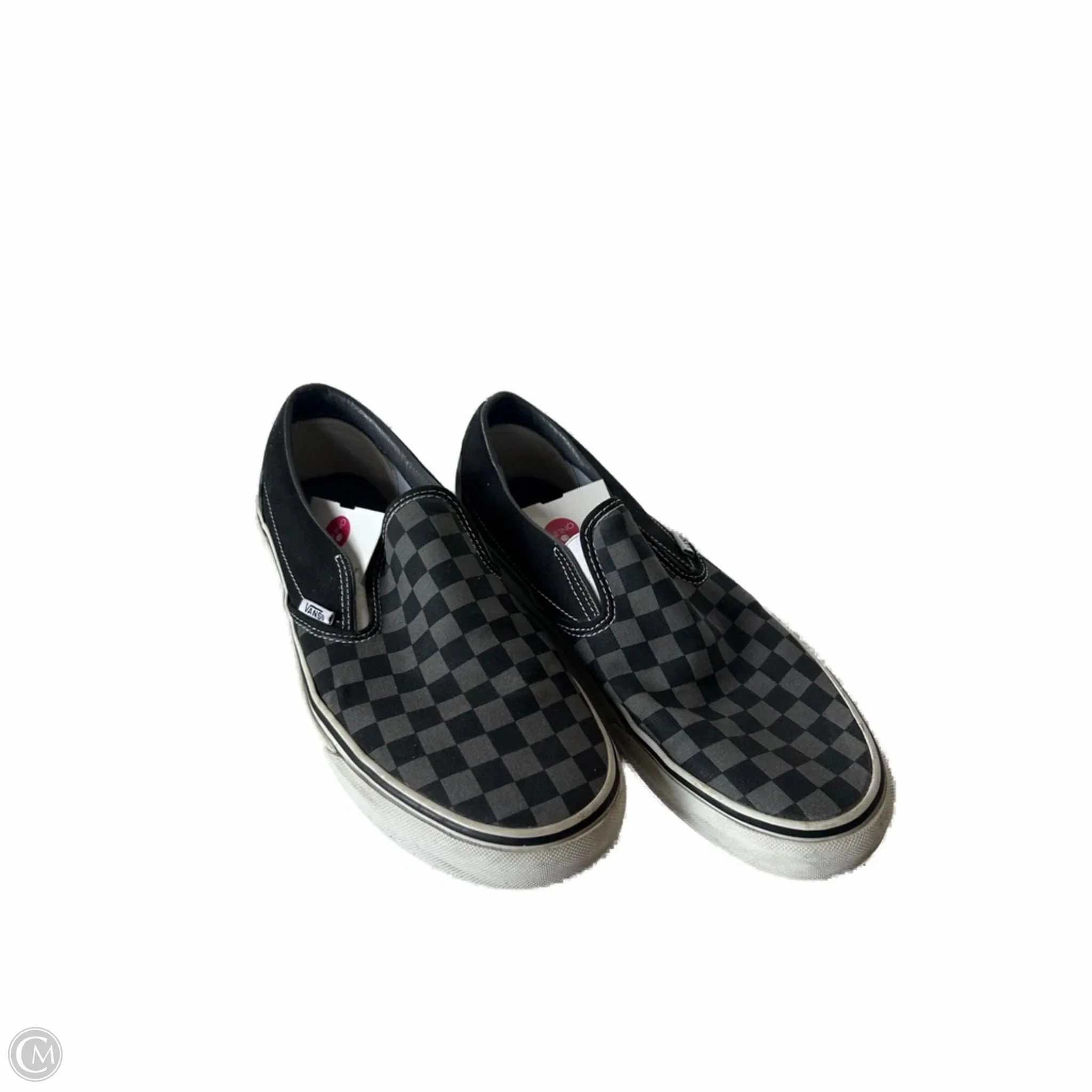Comfort Midsole Abrasion Proof Stitching Shoes Sneakers By Vans In Black & Grey, Size: 11