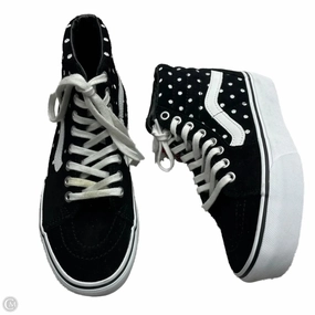 Microperforated Ventilation Non Toxic Materials Shoes Sneakers By Vans In Black & White, Size: 5