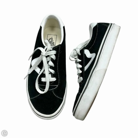 Lined Upper Smooth ride Shoes Sneakers By Vans In Black & White, Size: 6.5