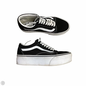 Shoes Sneakers By Vans In Black & White, Size: 8.5 Adaptive Lacing Harness Run Style