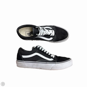 Neutral Stability Control Shoes Sneakers By Vans In Black & White, Size: 9.5