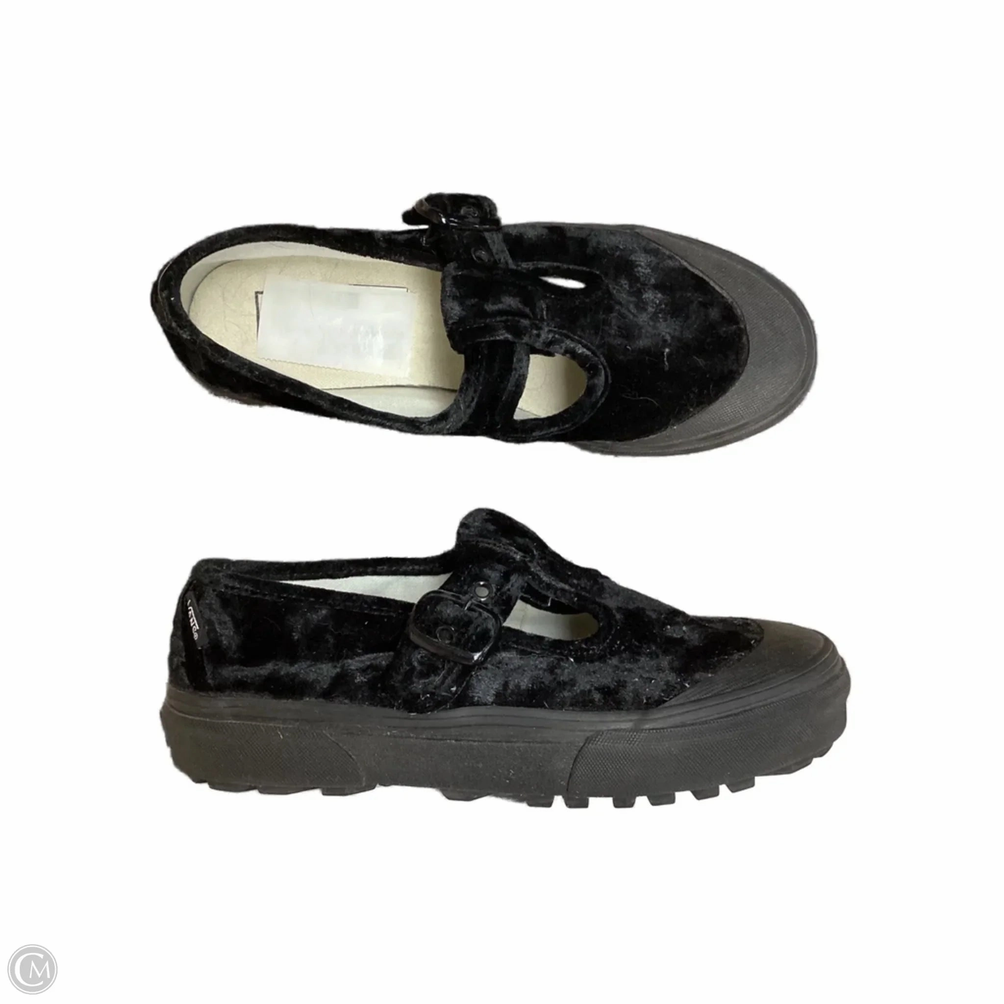 Shoes Sneakers By Vans In Black, Size: 7 Street Flex Midsole Foam