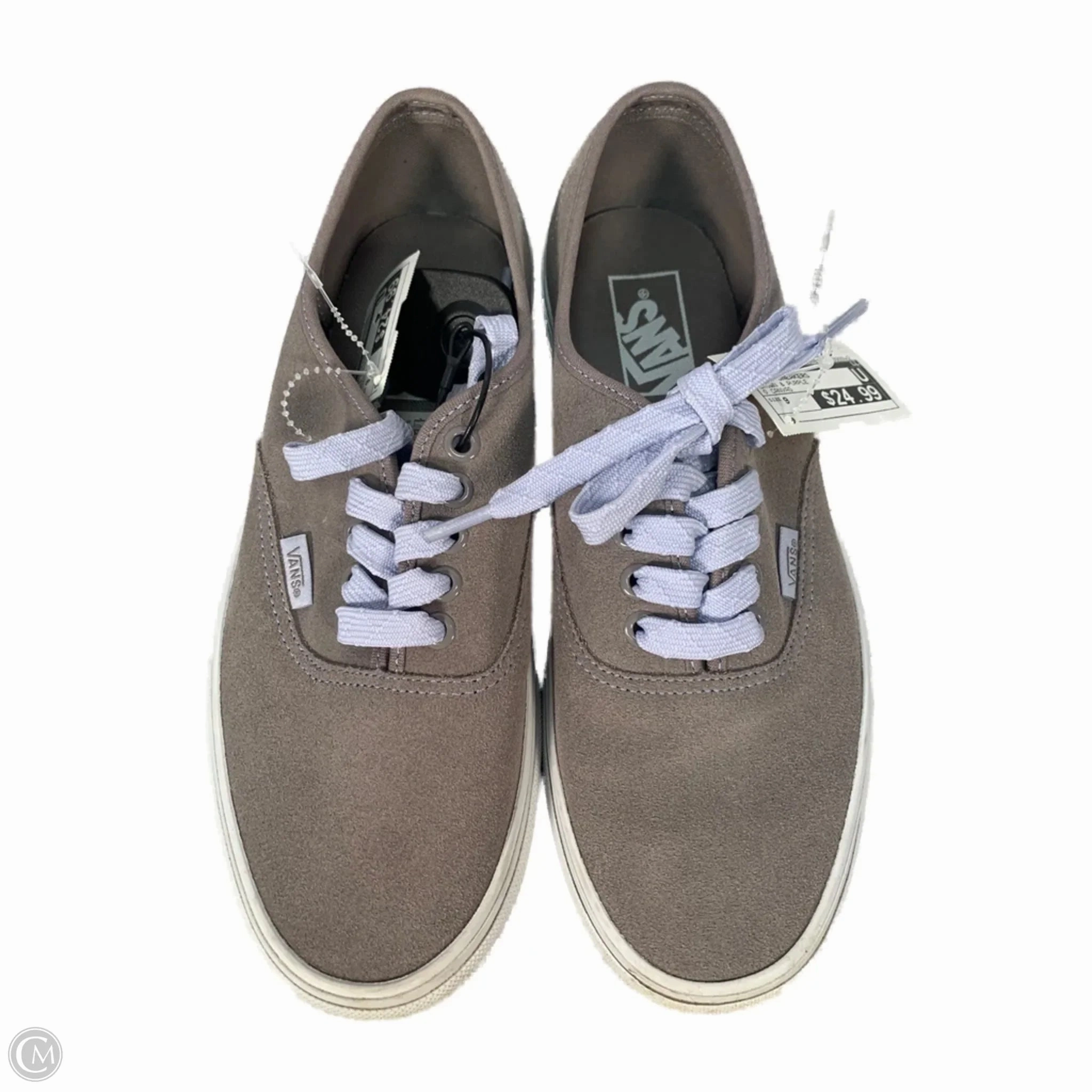 Thermal Regulating Textile Fit Lifestyle Shoes Sneakers By Vans In Brown & Purple, Size: 9